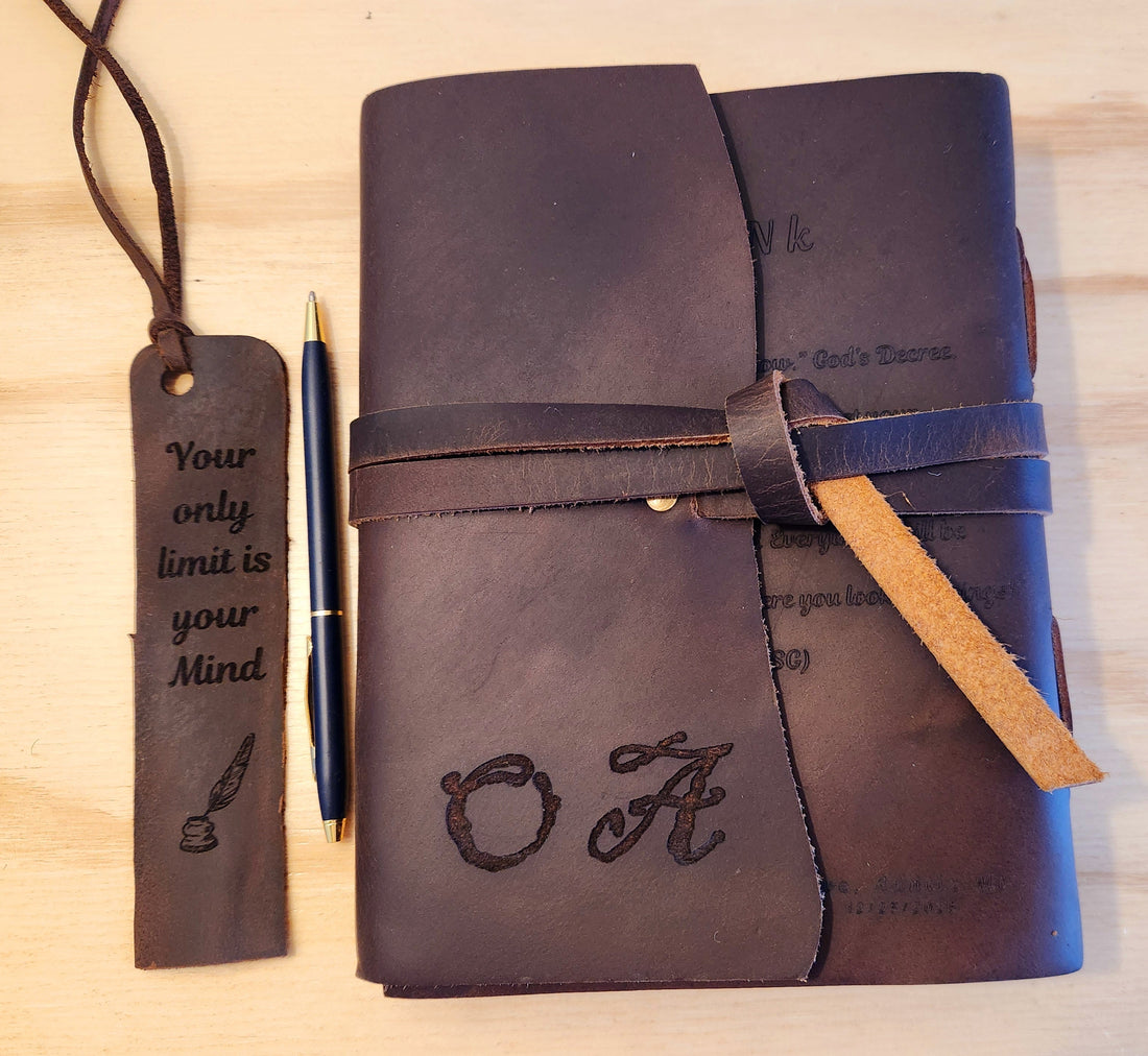 The Ultimate Genuine Leather Journal Customized For You To Elevate Your Gifting Game