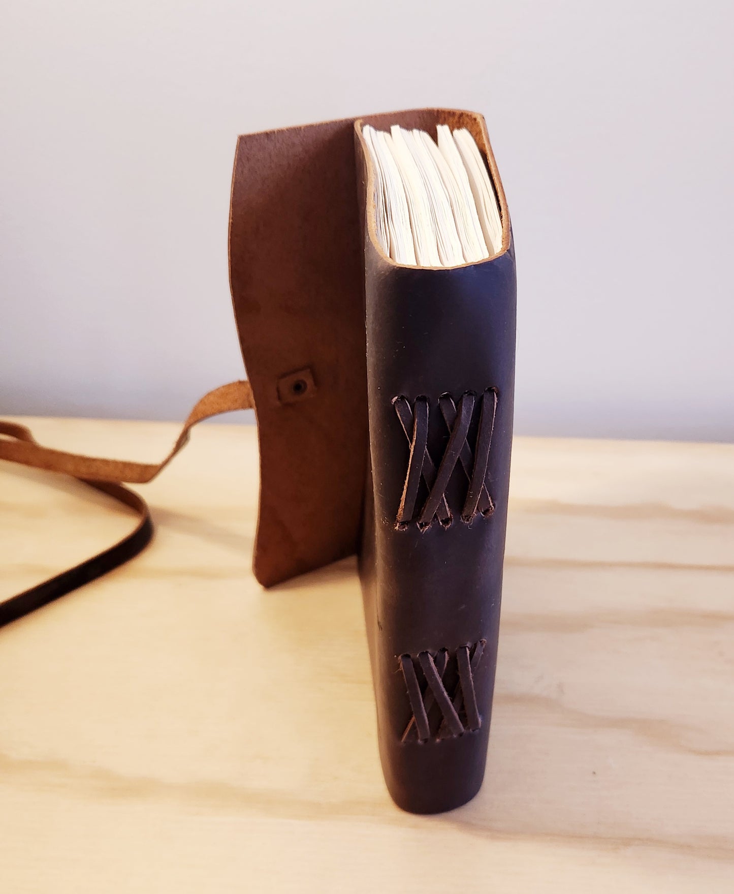 Laser Engraved Personalized Handmade Leather Journal - A5